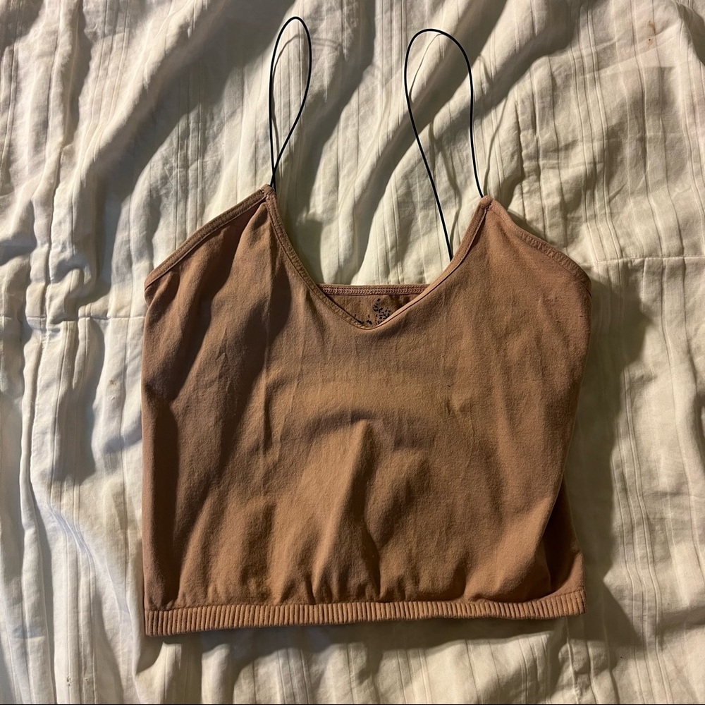 Free People Nude Tank Top